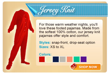 Jersey Knit Footed Collection