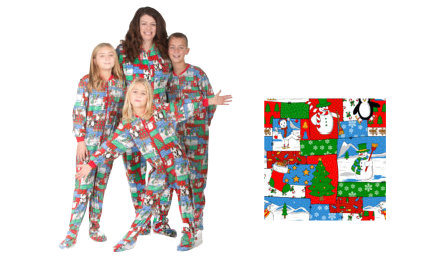 Matching Christmas Print Pajamas